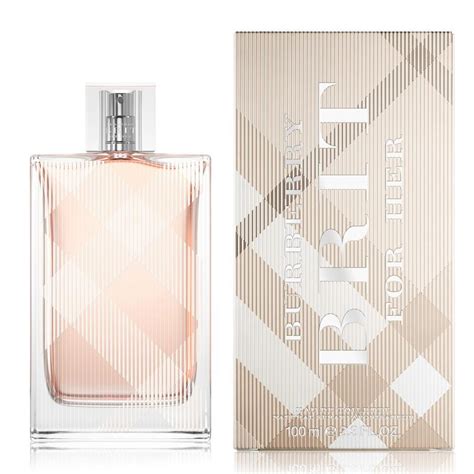 burberry brit woman edt 100 ml|burberry brit for her eau de toilette.